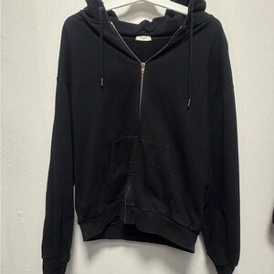 Celine Black Hoodie with Zip
